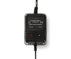 Nedis Acculader voor 2V, 6V en 12V Loodaccu's – 0.6A