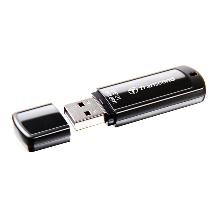 Transcend etFlash 350 USB 2.0 Flash Drive 16GB – Betrouwbare en compacte opslag