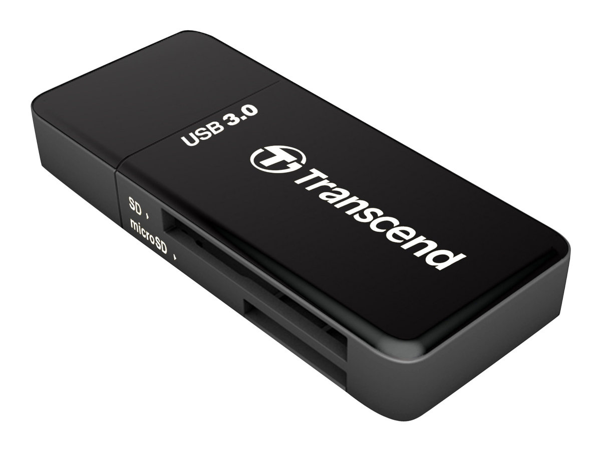 Transcend supersnelle USB 3.1 Kaartlezer voor SD en microSD-kaarten – Compact en gebruiksvriendelijk