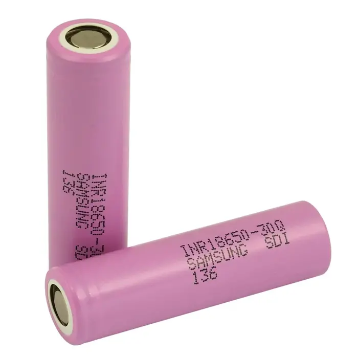 Samsung INR18650-30Q  Li-ion 3000mAh  oplaadbare batterijen 2 stuks