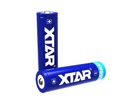 XTAR 18650 Li-ion Oplaadbare Batterij – 3500mAh – Beschermd