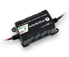 everActive CBC-1 automatische acculader 6V/12V met druppelfunctie