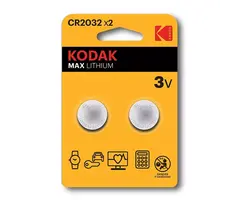 Kodak CR2032 Lithium batterijen  2 stuks Kodak