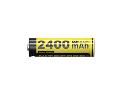 Nitecore AA 1,5V Li-ion Oplaadbare Batterij – 4 Stuks – 2400mAh -USB-C
