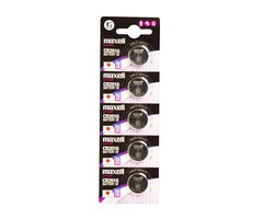 Maxell CR2016 Knoopcel 5 Stuks 3V Lithium Batterij