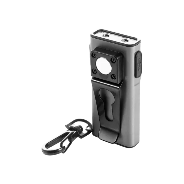 Mactronic Compacte Nano oplaadbare sleutelhangerzaklamp – 500 lumen, USB-C, magnetisch