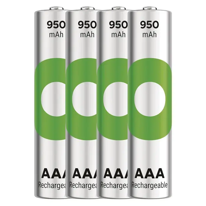 GP Batteries Oplaadbare AAA 950 mAh  4 stuks  box