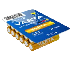 Varta AAA mini-Penlite batterijen 12 stuks Longlife