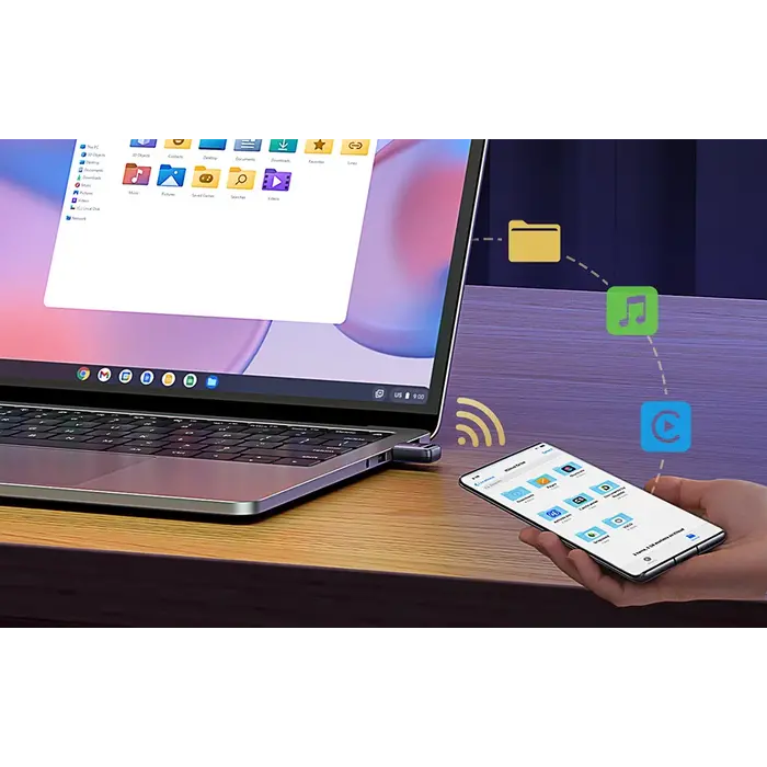 Ugreen USB Bluetooth 5.4 Adapter – Plug & Play – 20m Bereik – Zwart