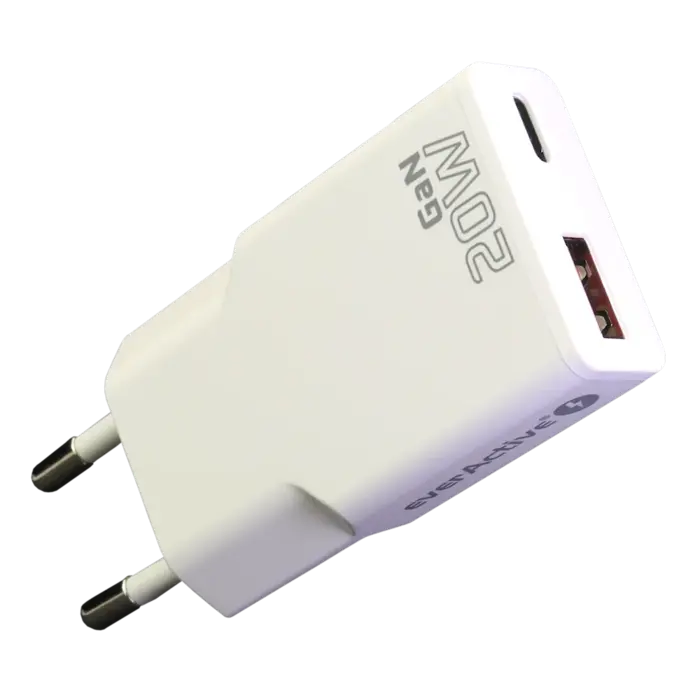 everActive USB Snellader met USB en USB-C (Quick Charge 3.0)