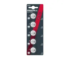 Procell CR2032 batterijen  5 stuks Procell Intense