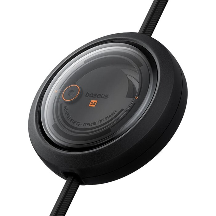 Baseus 3in1 USB-kabel - 100W USB-C, Lightning, micro-USB 110cm oprolbaar