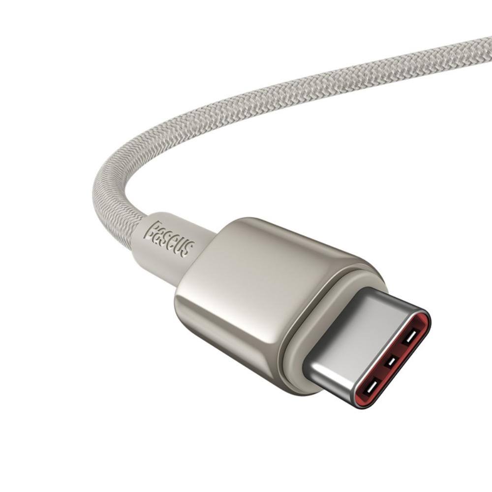 Baseus USB-C Kabel 1 meter Tungsten Gold 100W  goud