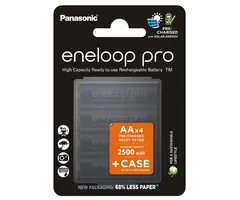 Eneloop 4 x AA Oplaadbare batterijen 2500 mAh 4 stuks + Box