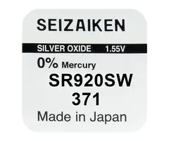 Seiko 371 / SR920SW horlogebatterij – zilveroxide