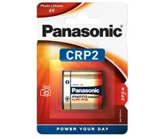 Panasonic CR‑P2 lithium batterij 6 V (CRP2)