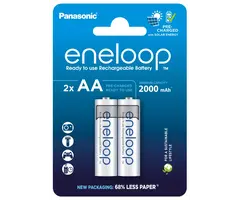 Eneloop Oplaadbare AA batterijen 2000 mAh 2 stuks Eneloop