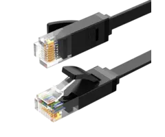 Ugreen Cat6 platte netwerkkabel 10 m zwart