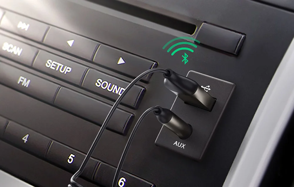 Ugreen Bluetooth 5.0 USB‑en‑AUX audio‑ontvanger – draadloze streaming adapter