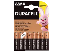 Duracell AAA mini penlite 8 stuks  alkaline