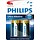 Philips C Ultra alkaline LR14 - 2 Stuks