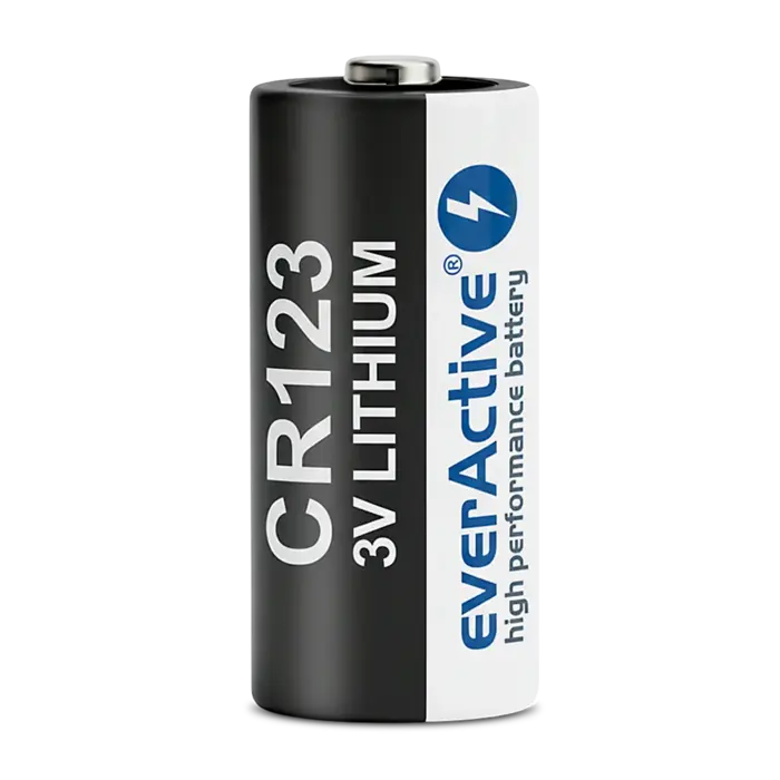 everActive Industrial Lithium Photo CR123A Batterijen 3V - 1600mAh - Grootverpakking 50 Stuks