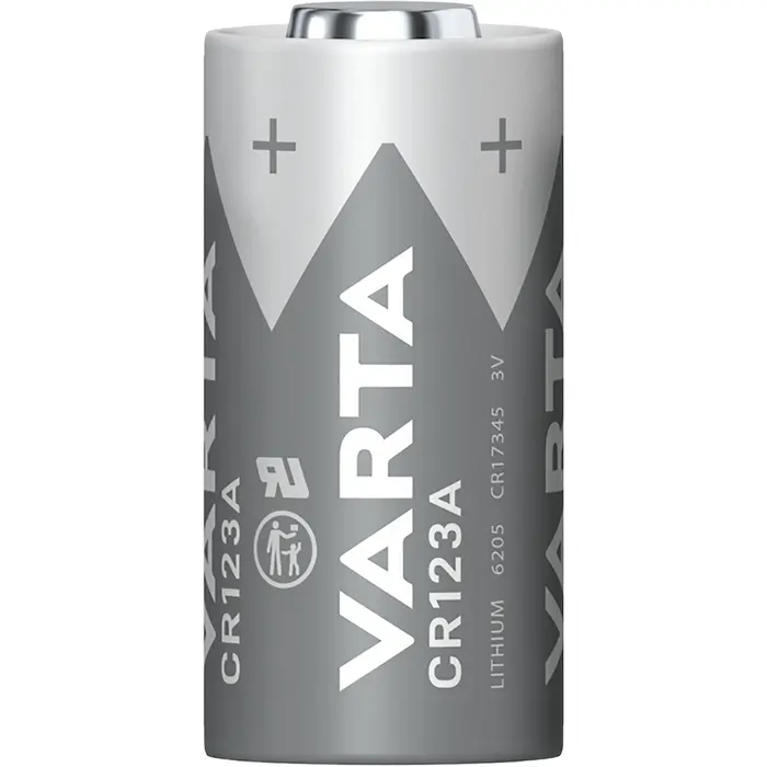 Varta Professional Lithium CR123A 3V Batterijen - Grootverpakking (10 Stuks) - Voor Alarm, Camera en Smart Home
