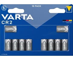 Varta CR2 Lithium Batterijen 3V - Voordeelpak 10 Stuks