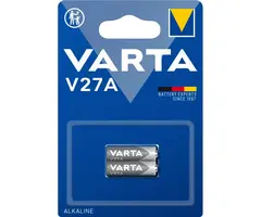 Varta 27A Batterijen 12V - Blister 2 Stuks