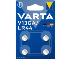 Varta LR44 / V13GA Batterijen - Blister 4 Stuks