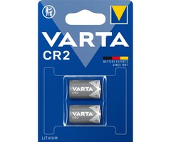 Varta CR2 Lithium Batterijen 3V (2 Stuks)