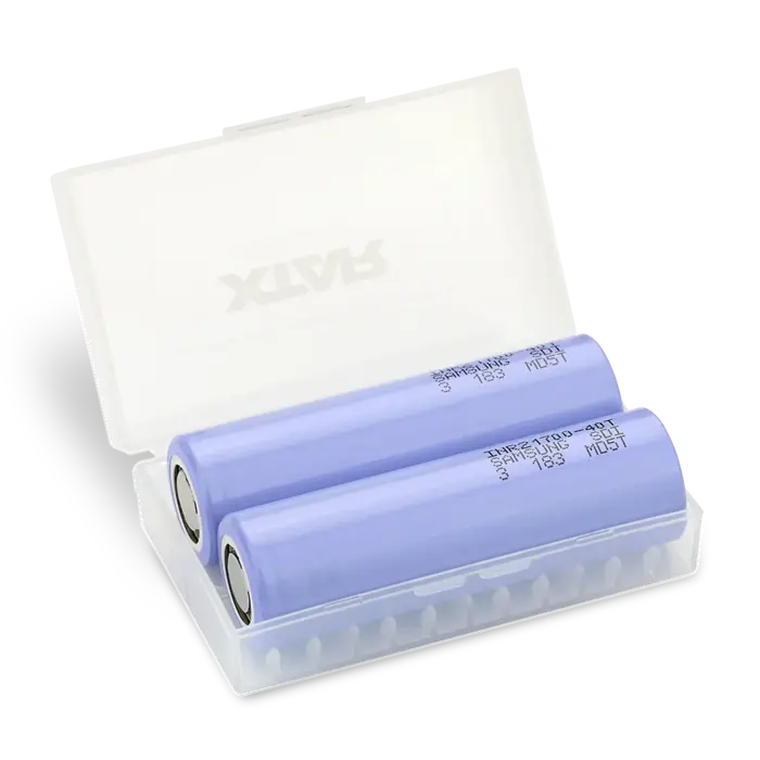 Samsung  2x 21700 Oplaadbare Batterij 4000mAh INR21700-40T BOX