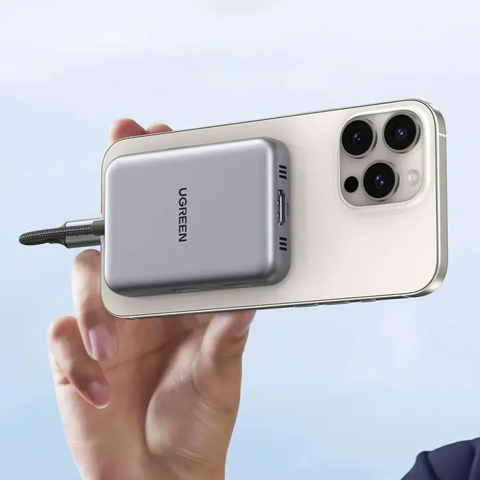 Ugreen 7-in-1 USB-C Hub Adapter - 4K@60Hz HDMI - 100W Power Delivery - 2x USB 3.0 & USB-C Data - SD/TF Kaartlezer - Space Grijs