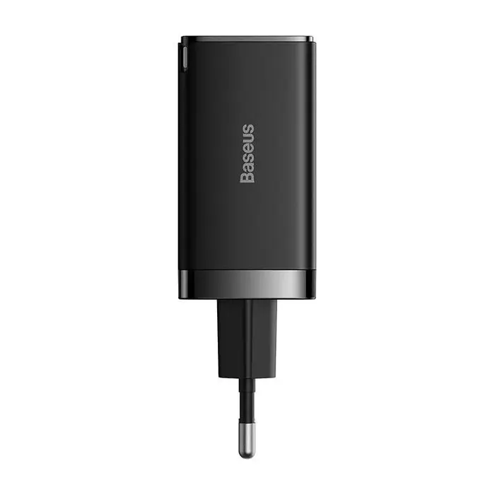 Baseus Baseus GaN5 Pro Fast Charger 65W - 2x USB-C Power Delivery 3.0 & 1x USB-A - Inclusief 100W USB-C Kabel - Zwart
