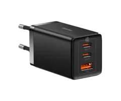 Baseus GaN5 Pro 65W Snellader - USB-C & USB-A