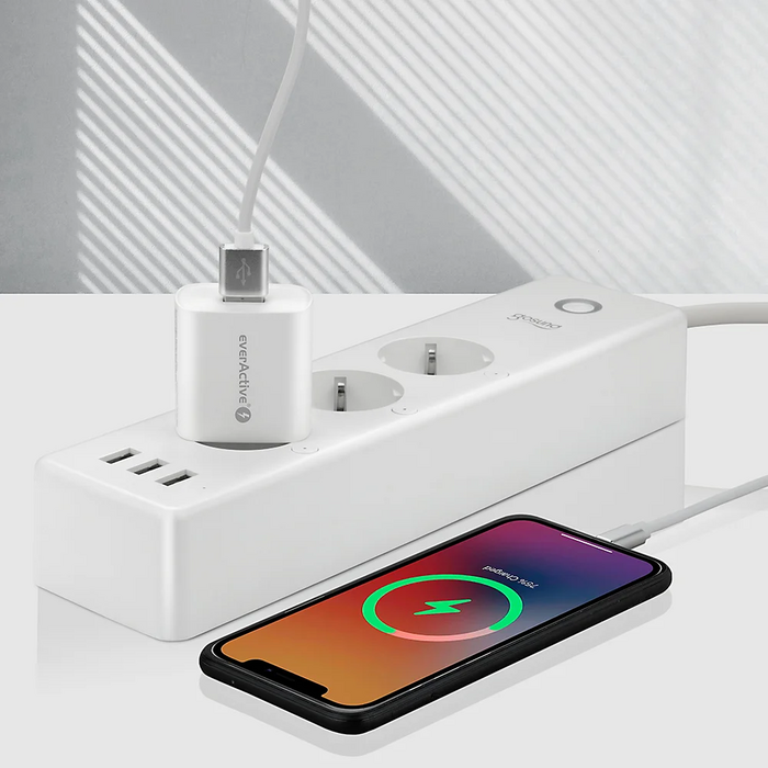 everActive SC-250Q USB-A Snellader 18W – Quick Charge 3.0 – Compact & Universeel – 1 stuk