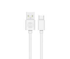 Forever USB-A naar USB-C Kabel - 1 Meter - Wit