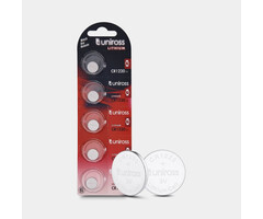 Uniross CR1220 Lithium Knoopcel Batterij 3V - 5 stuks (blister)
