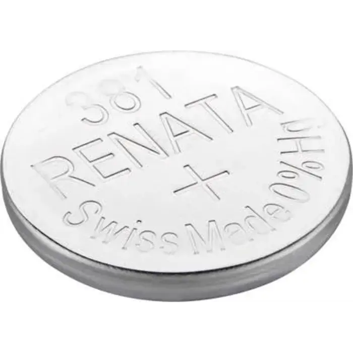 Renata 381 / SR1120SW Zilveroxide Horlogebatterij 1,55V - Swiss Made (o.a. V381, SR55)