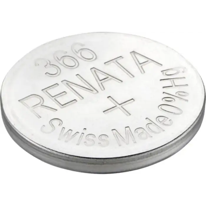 Renata 366 / SR1116SW Zilveroxide Horlogebatterij 1,55V - Swiss Made (o.a. V366, D366)