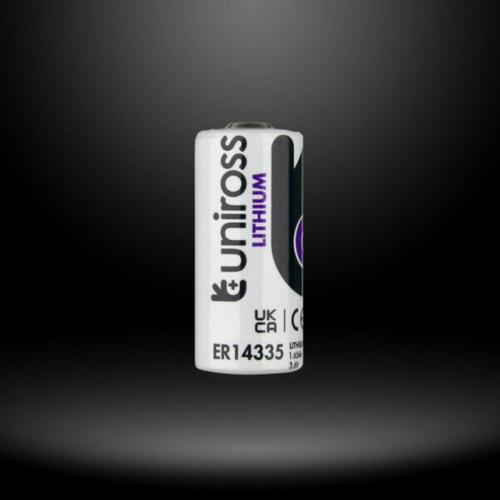 Uniross ER14335 Lithium Thionylchloride Batterij 3,6V 1650mAh 2/3 AA (1 stuk)