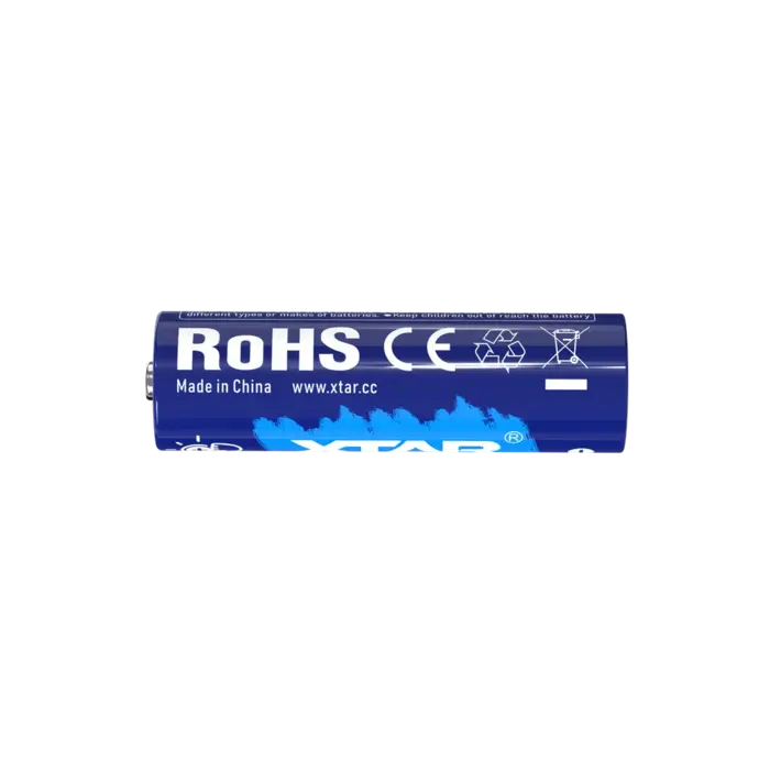 XTAR AA / R6 Oplaadbare Li-ion Batterijen 1.5V 2500mAh met LED-indicator (4 stuks)