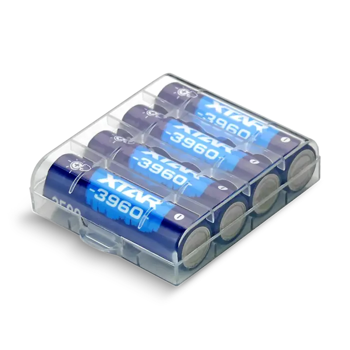 XTAR AA / R6 Oplaadbare Li-ion Batterijen 1.5V 2500mAh met LED-indicator (4 stuks)