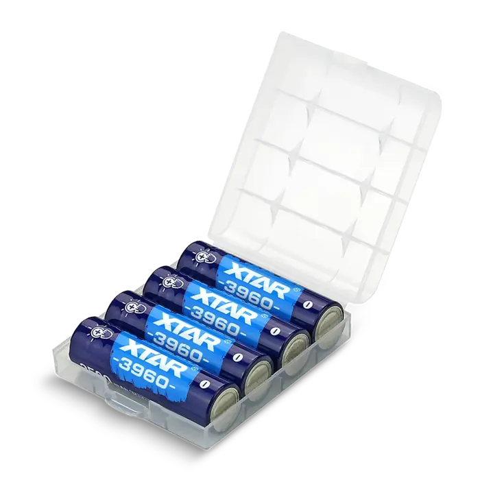 XTAR AA / R6 Oplaadbare Li-ion Batterijen 1.5V 2500mAh met LED-indicator (4 stuks)