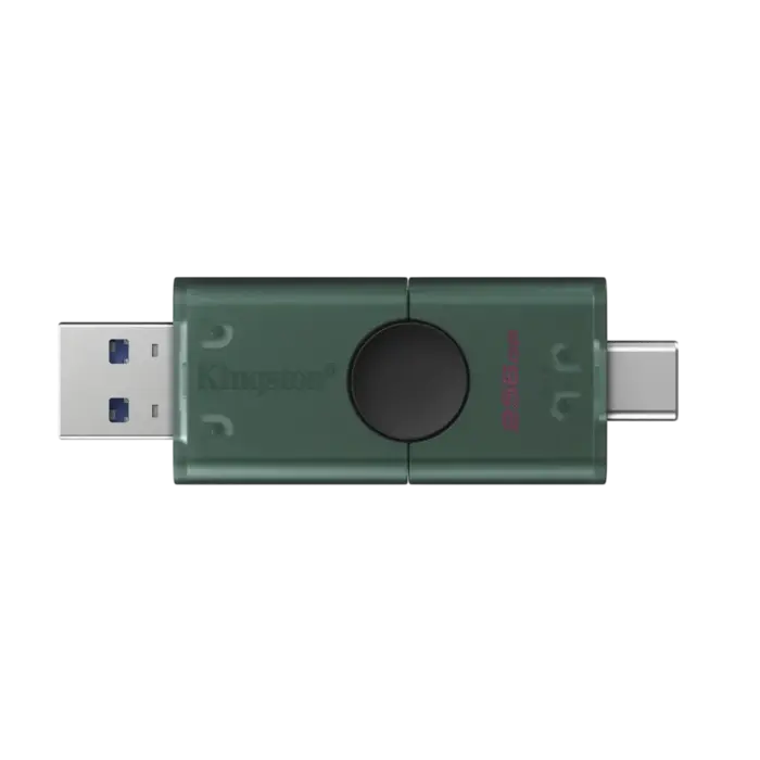 Kingston DataTraveler Duo G2 USB-stick 256GB met USB-A en USB-C (USB 3.2 Gen 1)