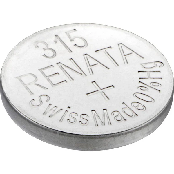 Renata 315 horlogebatterij – SR716SW / SR67 zilveroxide knoopcel, 1,55V, 23 mAh, kwikvrij, per stuk