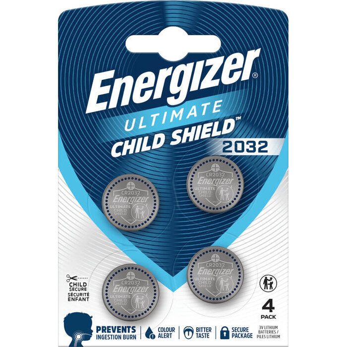 Energizer CR2032 Batterij blister 4 stuks Energizer