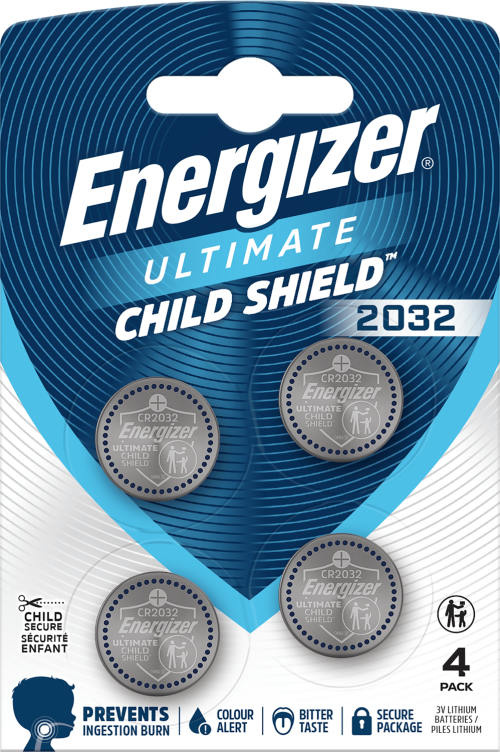 Energizer CR2032 Batterij blister 4 stuks Energizer
