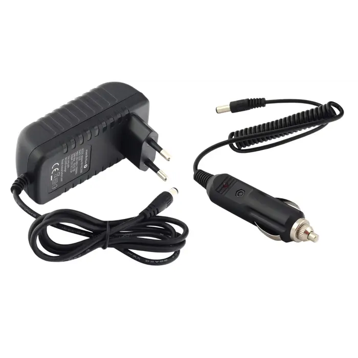 EverActive NC-1000 Plus Professionele Batterijlader voor AA/AAA Ni-MH & Ni-Cd Batterijen - 4 Onafhankelijke Laadkanalen met LCD-Display, Refresh-Functie, Netadapter & Autolader