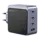 100W GaN Snellader met 4 Poorten - 1x USB-A en 3x USB-C, Power Delivery